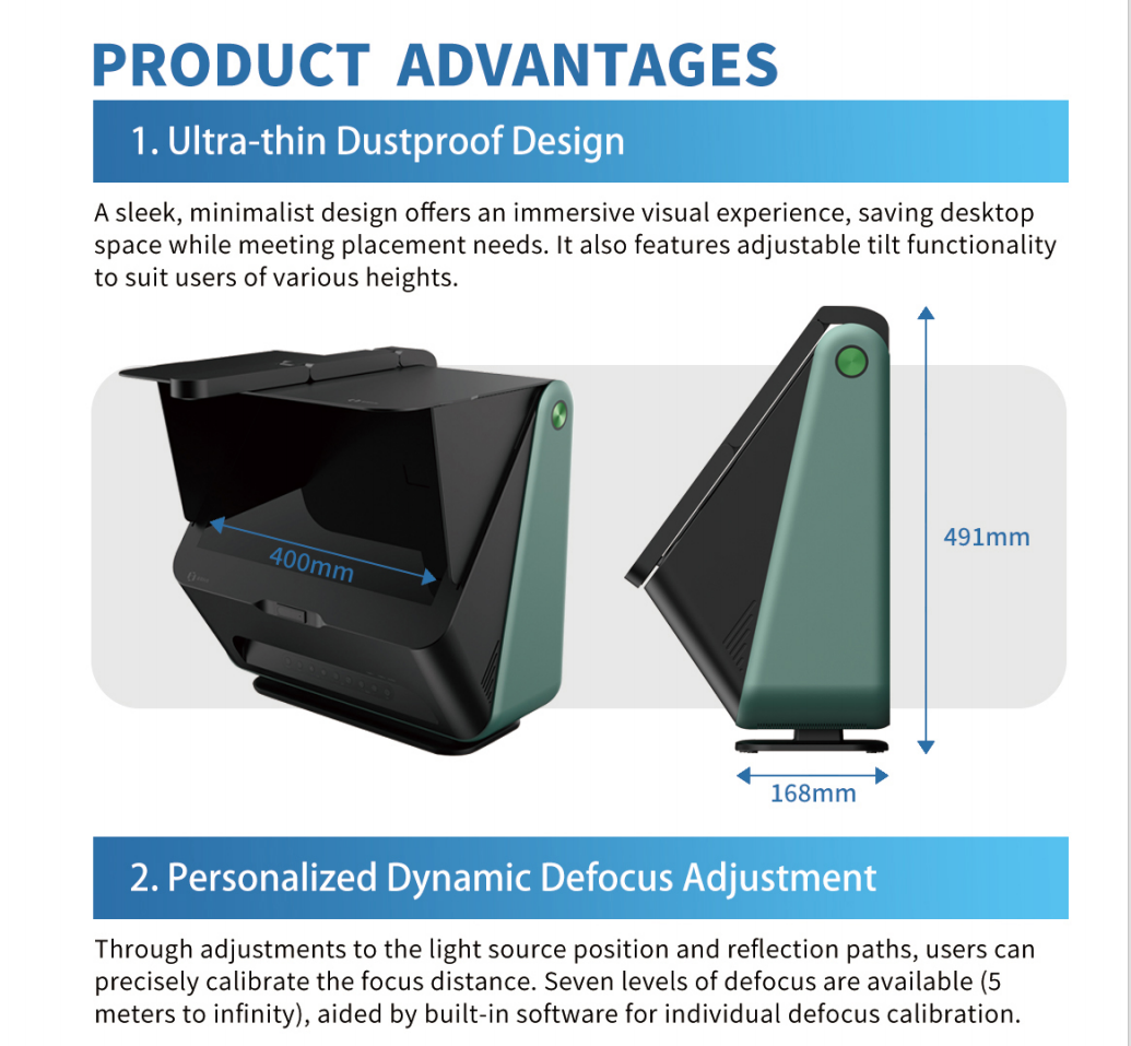 Dynamic Digital Defocus - D1 Dynamic Digital Defocus Distant-Imaging Screen